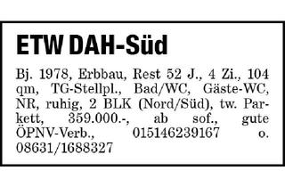 Wohnung kaufen in 85221 Dachau, ETW DAH-Süd