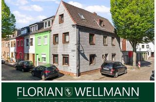Haus kaufen in 28217 Bremen, Bremen - Bremen - Überseestadt | Charmantes Wohnhaus mit Kaminofen, Balkon und ausgebautem Dachgeschoss