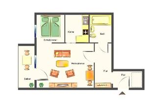 Wohnung kaufen in 07607 Eisenberg, Eisenberg - Charmante 1,5 Zimmer-Wohnung mit Balkon in Eisenberg (Thr.)