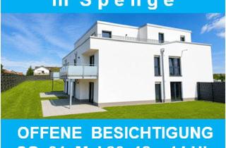 Wohnung kaufen in 32139 Spenge, Spenge Lenzinghausen - OFFENE B E S I C H T I G U N G: SO. 31. Mai 26 von 12 - 14 Uhr. 2 NEUBAU- Eigentumswohnungen.