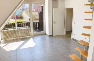 Wohnung kaufen in 90610 Winkelhaid, Individuelle Maisonette-Wohnung mit eigenem Eingang, Balkon & Galeriecharakter in Winkelhaid
