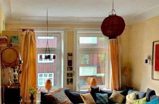 Wohnung kaufen in Löfflerstraße, 22765 Altona-Nord, Stilvolle 4-Zimmer-Altbauwohnung im 1. OG mit Balkon in Altona Nord