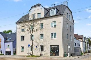 Wohnung kaufen in 86163 Hochzoll, Charmante 4-Zi-DG-Wohnung mit Entwicklungspotenzial im begehrten Augsburg-Hochzoll - ideal für WGs