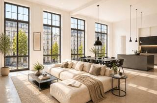 Loft kaufen in 10119 Prenzlauer Berg, Exklusive Loft-Wohnung mit beeindruckenden Fensterfronten in Berlin-Mitte