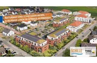Wohnung kaufen in Süllbergring, 31832 Springe, Suburban und naturverbunden leben: 3-Zi.-Whg in Bennigsen - Private Wohngenossenschaft) ZS