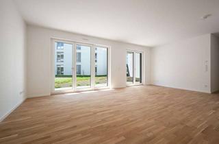Wohnung kaufen in 85354 Freising, Exklusive 4-Zimmer-Gartenwohnung in Freising - 118 m² Wohnkomfort, Terrasse & Bad en Suite