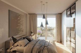 Wohnung kaufen in 81825 Trudering-Riem, Panorama-Blick: 3-Zimmer-Nebau im 10.OG, barrierefrei