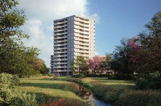 Wohnung kaufen in 81825 Trudering-Riem, Blick über München: 3-Zimmer-Neubau, barrierefrei