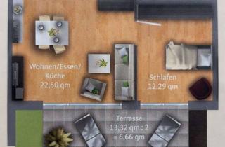 Wohnung mieten in 71154 Nufringen, Moderne 2-Zimmer-Wohnung mit Garten, Terrasse & TG-Stellplatz in zentraler Lage von Nufringen
