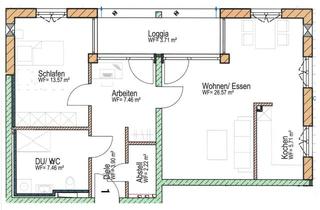 Wohnung mieten in 83313 Siegsdorf, Zentral gelegene 2-Zimmer Wohnung