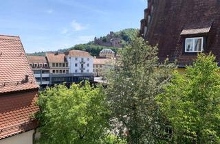 Wohnung mieten in Fischergasse, 97877 Wertheim, Attraktive 3,5-Zimmer-DG-Wohnung in denkmalgeschütztem Altbau mit bestem Burgblick