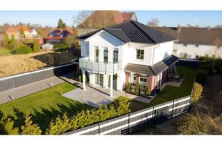 Villa kaufen in 38159 Vechelde, Architektenvilla mit 5,90 m Galeriehöhe, Galerie-Kronleuchter & 249 m² Wohnfläche