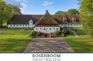 Haus kaufen in 25917 Stadum, Historisches Reetdachanwesen mit legendärer Vergangenheit in Fresenhagen