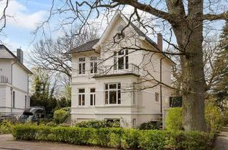 Villa kaufen in Waitzstraße, 22607 Groß Flottbek, Jugendstilvilla mit Südwestausrichtung, fußläufig zur Waitzstraße und zum Jenischpark