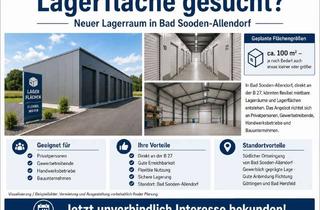 Gewerbeimmobilie mieten in Auf Den Steineckel 16, 37242 Bad Sooden-Allendorf, Lagerflächen oder Geragen gesucht?