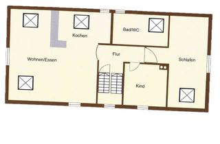 Wohnung mieten in Jakob-Sigle-Str. 57, 86842 Türkheim, Charmante 3-Zimmer-Dachgeschosswohnung mit sichtbaren Holzbalken
