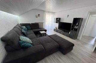 Wohnung mieten in Stuifenstraße 17, 73061 Ebersbach, Helle 3-Zimmer-Dachgeschosswohnung mit Balkon, Gartenmitbenutzung, Garage in ruhiger Wohnlage
