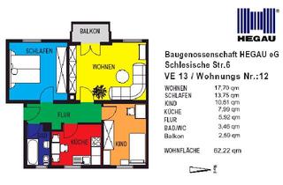 Wohnung mieten in Schlesische Str., 78224 Singen, 3- Zimmer Wohnung