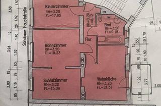 Wohnung mieten in Sandower Hauptstraße 5, 03042 Sandow, Zuhause mit viel Platz in Cottbus