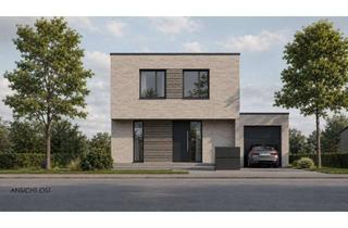 Einfamilienhaus kaufen in 46414 Rhede, Exklusiv wohnen in Rhede: Neubau-Einfamilienhaus mit Garten, Garage & gehobener Ausstattung, KFW 40
