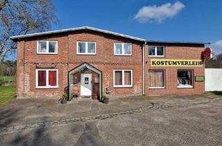 Haus kaufen in 25776 Rehm-Flehde-Bargen, Wohn- und Geschäftshaus / Gewerbeimmobilie mit guter Anbindung und großem Grundstück
