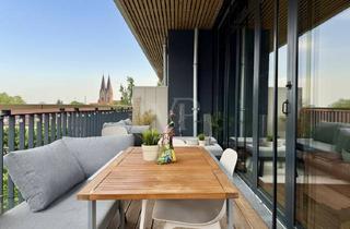 Loft kaufen in 10365 Berlin, Historie trifft Moderne – Exklusive Etagenwohnung mit Loftcharakter, viel Licht und schöner Terrasse