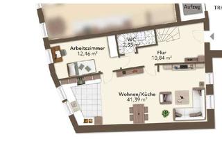 Wohnung kaufen in Untere Hauptstraße 12, 67363 Lustadt, 127 m² auf 2 Etagen - Tolle Wohnung mit Aufzug im kernsanierten Altbau, WE 3, OG/DG