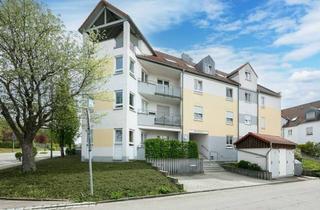 Wohnung kaufen in 89278 Nersingen, Selbst einziehen oder lukrativ vermieten – 3-Zimmer-Wohnung mit Balkon & TG