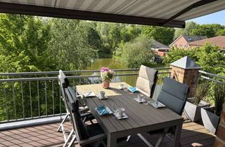 Wohnung kaufen in 26127 Alexandersfeld, Moderne Wohnung mit großem Sonnenbalkon & Wasserblick in ruhiger Lage, inkl. Ausbaureserve im DG