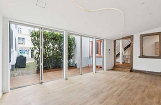 Loft kaufen in Pfinztalstraße 80, 76227 Durlach, Einzigartige Loft-Maisonette mit Terrasse, 1789er Originalwand & 3,05 m Raumhöhe in Durlach