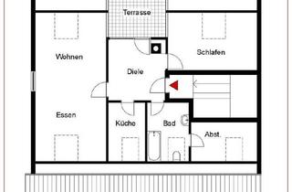 Wohnung kaufen in 71254 Ditzingen, * Charmante 2 Zimmer-Dachgeschoss-Wohnung mit Dachterrase und TG * Zentral & Ruhig *