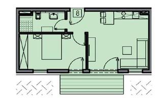 Wohnung kaufen in Wacholderweg, 74653 Künzelsau, NEUBAU Schöne 2-Zimmer-Wohnung in Gaisbach (W8)