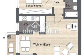 Wohnung kaufen in Südliche Ringstraße 49, 85053 Ingolstadt, Renovierte 2-Zimmer-Wohnung mit Balkon&Tiefgarage(Erbpacht)