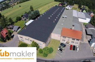 Gewerbeimmobilie kaufen in 08606 Tirpersdorf, Funktionierender Gewerbestandort mit 5.200 m² – alles sofort nutzbar mit Entwicklungsperspektive