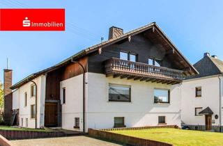 Haus kaufen in 65589 Hadamar, Zweifamilienhaus mit viel Platz in ruhiger Ortsrandlage in Hadamar-Oberzeuzheim