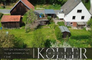Einfamilienhaus kaufen in 36323 Grebenau, Einfamilienhaus mit Gartenparadies und Scheune