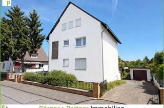 Mehrfamilienhaus kaufen in 65468 Trebur, Mehrfamilienhaus in ruhiger Lage – sanierungsbed. – Neubau / Erweiterung nach § 34 (BauGB) möglich