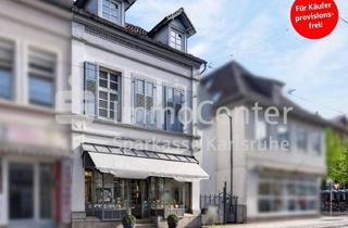 Anlageobjekt in 76227 Durlach, Einzigartiges Wohn- und Geschäftshaus mit historischem Liebhabercharakter im Herzen von Durlach!