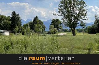 Grundstück zu kaufen in 83043 Bad Aibling, 600 m² Baugrundstück mit Wendelsteinblick! Erschlossen, Neubaugebiet im Süden von Bad Aibling!