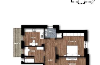 Wohnung mieten in Leipziger Straße 31a, 04668 Grimma, Erstbezug nach Sanierung: attraktive 3-Zimmer-Wohnung mit Balkon in der Villa von Barthel
