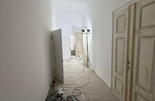 Wohnung mieten in Leipziger Straße 31a, 04668 Grimma, Erstbezug nach Sanierung: schöne 3-Zimmer-Erdgeschosswohnung mit Balkon und Garten