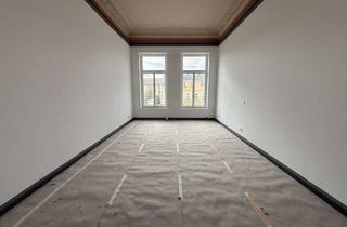 Wohnung mieten in Leipziger Straße 31a, 04668 Grimma, Erstbezug nach Sanierung: großzügige 3-Zimmer-Whg mit Balkon in denkmalgeschützter Jugendstilvilla