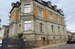 Wohnung mieten in Leipziger Straße 31a, 04668 Grimma, Erstbezug nach Sanierung: großzügige Erdgeschosswohnung mit Terrasse und Garten in der Villa von Bar