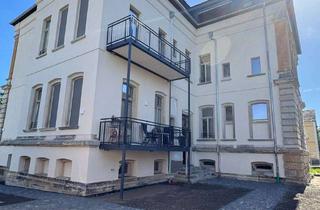 Wohnung mieten in Leipziger Straße 31a, 04668 Grimma, Erstbezug nach Sanierung: großzügige Erdgeschosswohnung mit Terrasse und Garten in der Villa von Bar