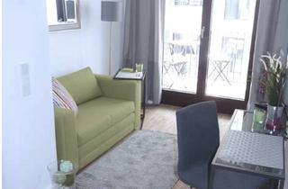 Wohnung mieten in Römischer Ring 15, 60486 Bockenheim, Moderne möblierte 1-Zimmer-Wohnung mit Balkon im Europaviertel Frankfurt