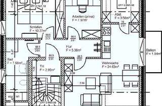 Wohnung mieten in 26125 Ofenerdiek, Moderne 3-Zimmer-Neubauwohnung mit Balkon in ruhiger Sackgassenlage in Oldenburg-Ofenerdiek