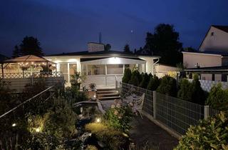 Haus kaufen in 64404 Bickenbach, Klimatisiertes Architektenhaus mit Garage + Carport! Ruhige TOPLAGE mit Teich - Perfekt für 2 !!