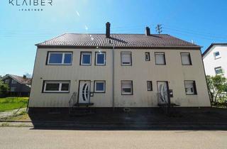 Doppelhaushälfte kaufen in 73557 Mutlangen, ***2 Doppelhaushälften 11 Zimmer, 2 Garagen, Garten über 800 m² Ausbauresereve im DG***