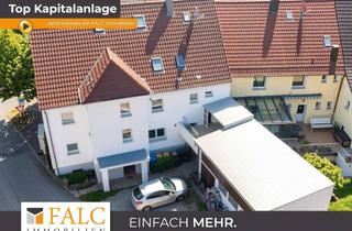 Doppelhaushälfte kaufen in 74177 Bad Friedrichshall, 2 auf einen Streich, Renditepotenzial hoch - FALC Immobilien