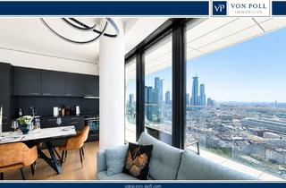 Wohnung mieten in Skylineblick, 60327 Frankfurt, Grand Tower - Möblierte Vier-Zimmer-Wohnung mit Skylineblick